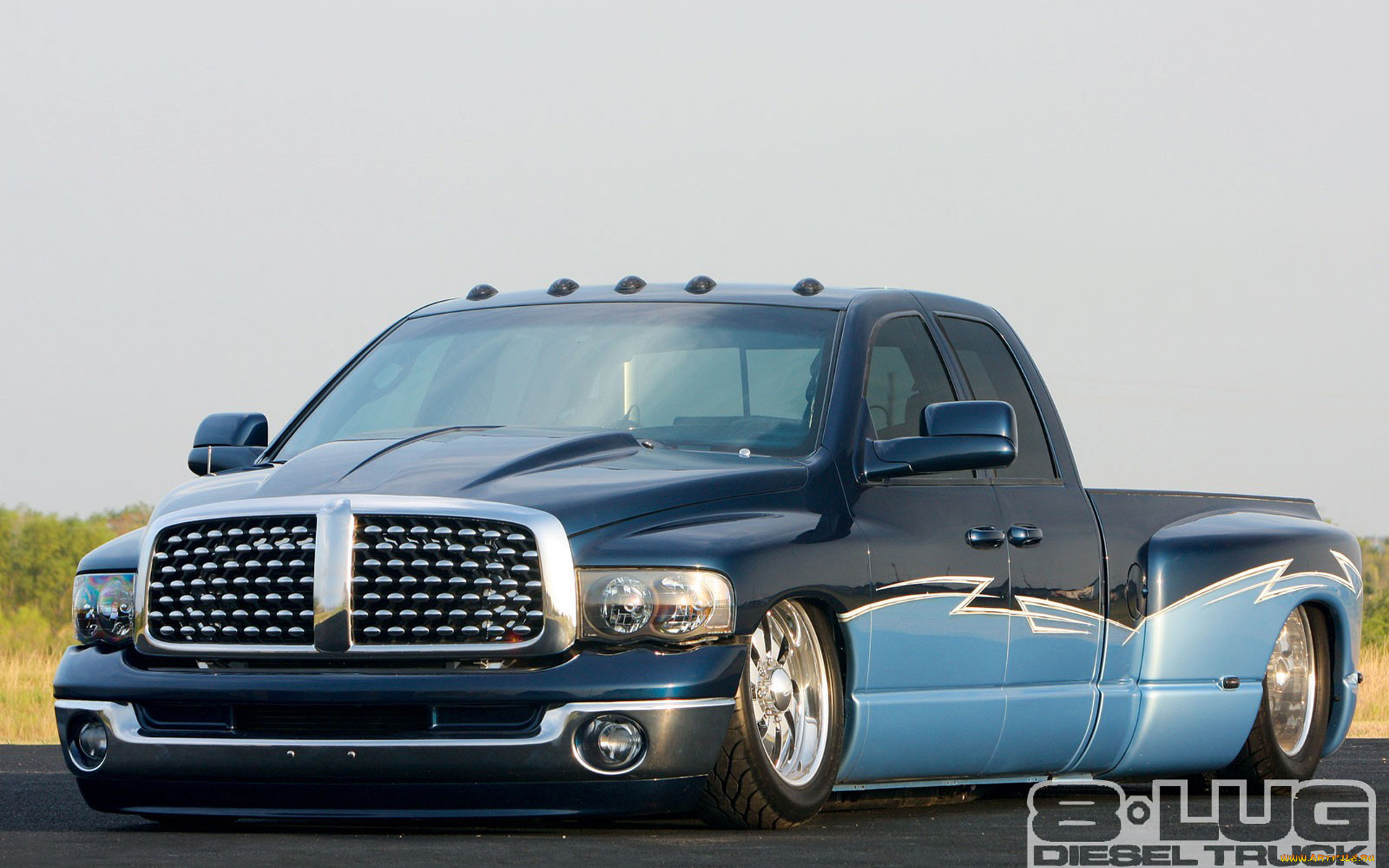 , custom pick-up, dodge